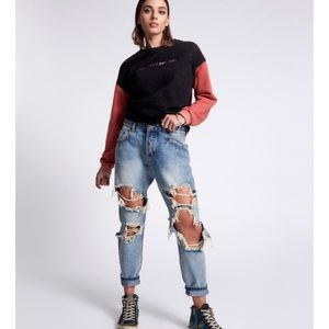 One Teaspoon Awesome Baggies / Distressed Jeans / 24